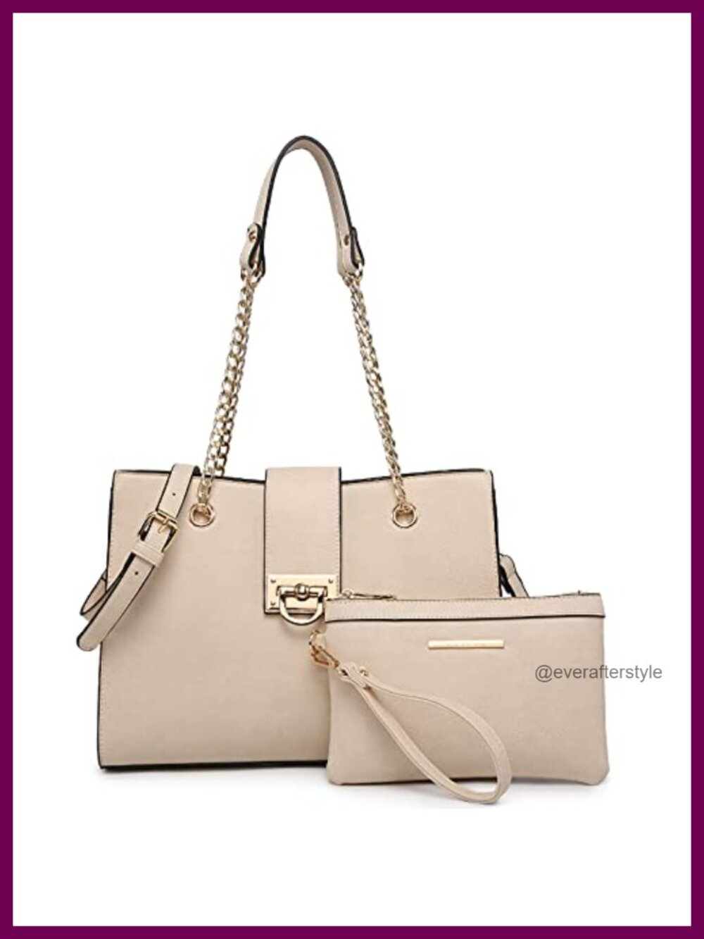 Vegan Leather Satchel Tote Hobo Shoulder Bag Purses for Women Work